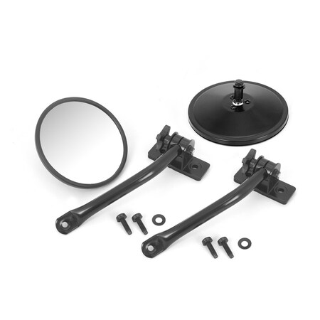 Rugged Ridge QUICK RELEASE MIRROR RELO KIT(EA), BLACK, 97-16 JEEP WRANGLER 11025.11